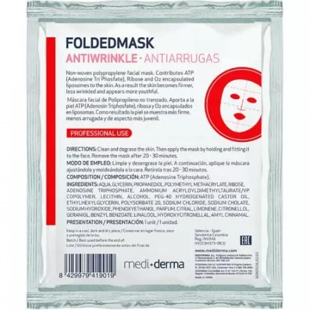Маска против морщин Mediderma Folded Mask Antiwrinkle